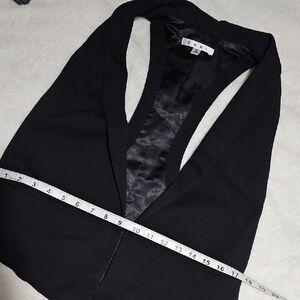Cabi Black Blazer Vest